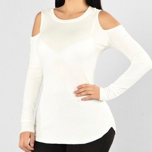 Thunder and Lightning Top - Ivory